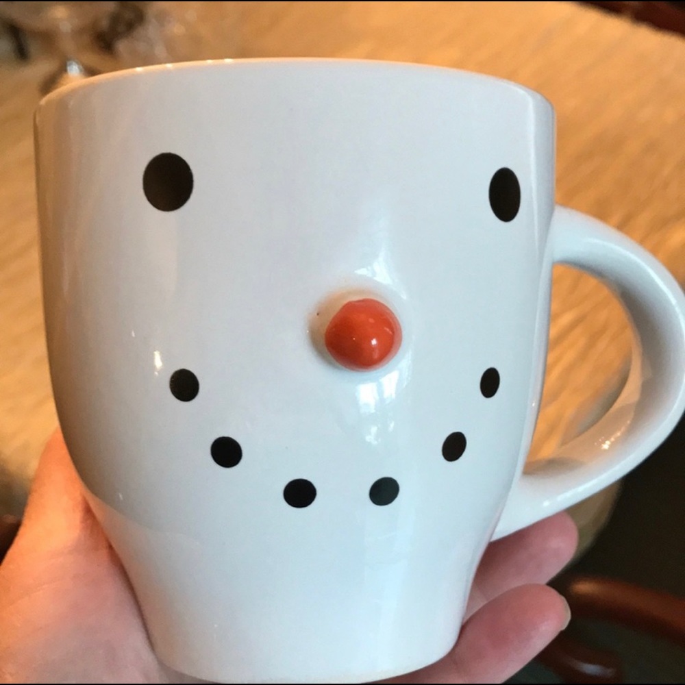 Large heavy Snow Man Mug 20oz - Great for hot chocolate, coffee, or soup.  NWOT